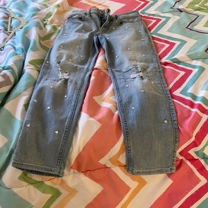 I have some jeans with jewels on then